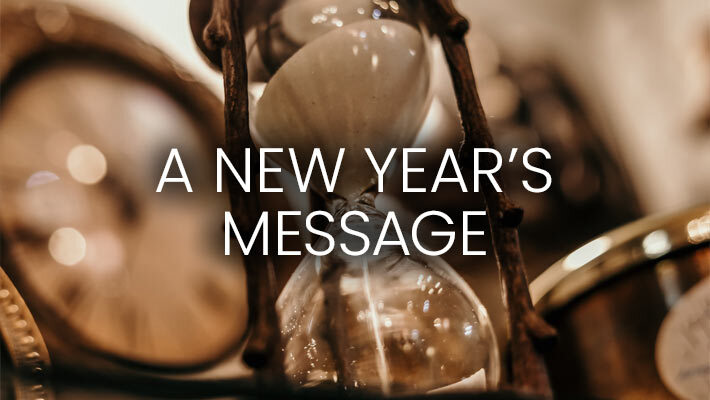 New Year's Message